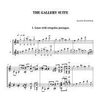 Kruisbrink | The Gallery Suite The Gallery Suite for 2 guitars