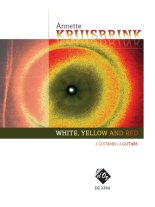 Kruisbrink | White, Yellow and Red for 3 guitars