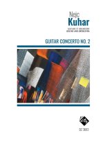 Kuhar | Guitar Concerto No. 2 (score) for guitar and orchestra