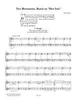 Kuhar | Two Movements, Based on “Dies Irae” for 2 guitars