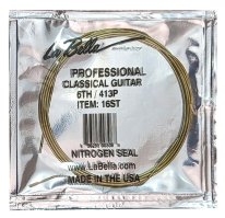 La Bella 16ST - 6th string (E) medium tension .044