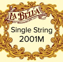 La Bella 2001 Classical 2001M - 1st string (e) medium tension .029