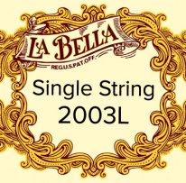 La Bella 2001 Classical 2003LT - 3rd string (g) light tension .040