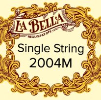 La Bella 2001 Classical 2004M - 4th string (D) medium tension .0285
