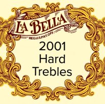 La Bella 2001 Classical HT Classical Guitar Strings, Treble Set