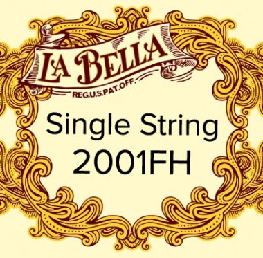 La Bella 2001 Flamenco 2001FH - 1st string (e) high tension .029