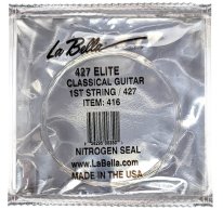 La Bella 416 Pacesetter Elite - 1st string (e) Medium tension .028