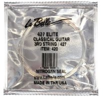La Bella 420 Pacesetter Elite - 3rd string (g) Medium tension .040