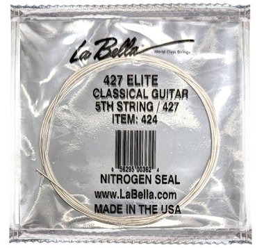 La Bella 424 Pacesetter Elite - 5th string (A) Medium tension .033