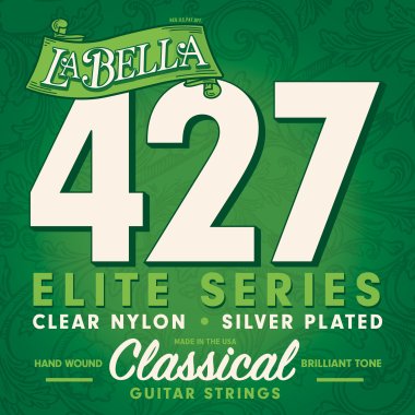 La Bella 427 Pacesetter Elite MT Classical Guitar Strings, Full Set