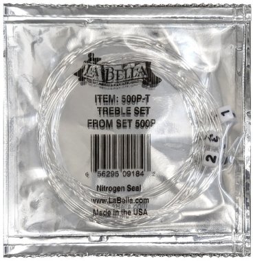 La Bella 500P-T Professional HT Nylon Guitar Strings, Treble Set