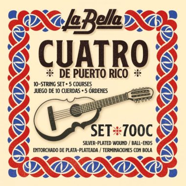 La Bella 700C Cuatro de Puerto Rico, 10-String set