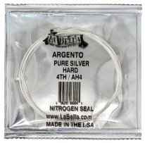 La Bella Argento AH Pure Silver High Tension D 4th String
