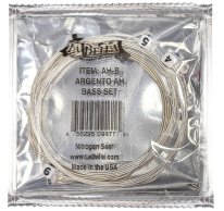 La Bella Argento AH Pure Silver HT Classical Guitar Strings, Bass Set