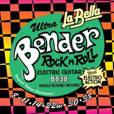 La Bella B838 Ultra Bender Electric Guitar Strings 8-38