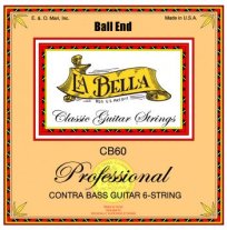 La Bella CB60-BE Contrabass Guitar Strings 85cm Scale Ball End