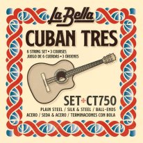 La Bella CT750 Cuban Tres Ball End 6 strings