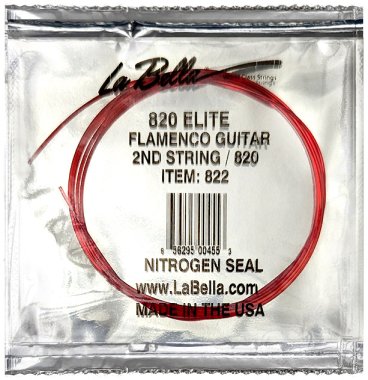 La Bella Elite Flamenco 822 - 2nd string (b) medium tension