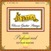 La Bella OG20 Octave / Soprano Guitar Strings, Full Set