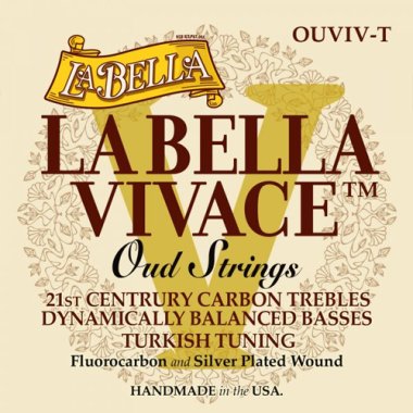 La Bella OUVIV-T Oud Turkish Tuning 11 string set