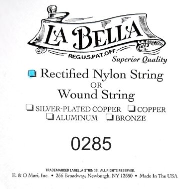 La Bella Rectified Nylon .0285, Single String