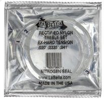 La Bella RN-XH Rectified Nylon XHT Classical Guitar Strings Treble Set