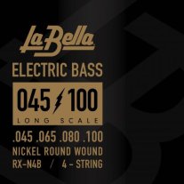 La Bella RX-N4B Nickel-Plated Bass Guitar strings (45-100)