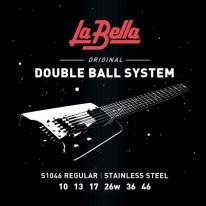 La Bella S1046 Double Ball Steinberger Electric Guitar Strings 10-46