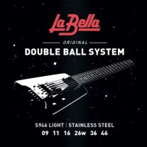 La Bella S946 Double Ball Steinberger Electric Guitar Strings 9-46