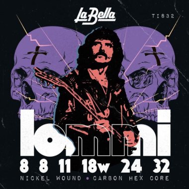La Bella TI832 Tony Iommi Signature Electric Guitar Strings 8-32