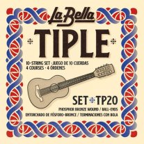 La Bella Tiple (American) 10 Strings 4 Courses TP20, Full Set