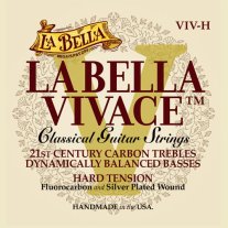 La Bella Vivace Carbon Classical Guitar Strings HT VIV-H, Full Set