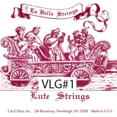 La Bella VLG#1 Renaissance Vihuela Strings 6 Course Octaves 58.5-60cm
