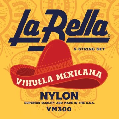 La Bella VM300 Vihuela Mexicana, Full Set