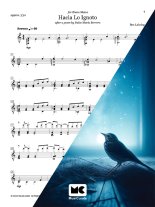 Lahring | Hacia Lo Ignoto for solo guitar, Level 6 - PDF Download