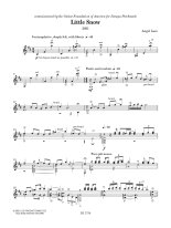 Lam | GFA Spotlight Series, Little Snow for solo guitar