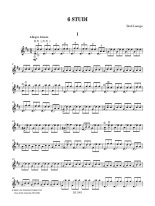 Lamcja | 6 Studi for solo mandolin