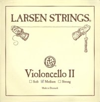 Larsen Cello 4/4 Scale Medium Gauge, D, Single String