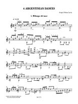 Lavia | 4 Argentinian Dances for solo guitar