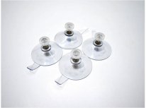 LE SUPPORT suction cups (4 pack, clear)