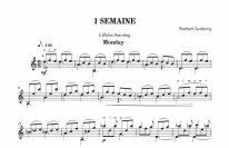 Leclercq | 1 semaine for solo guitar