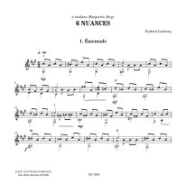 Leclercq | 6 Nuances for solo guitar