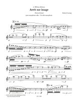 Lemay | Arret sur image for alto saxophone