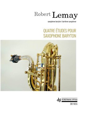 Lemay | Quatre etudes pour saxophone baryton for baritone saxophone