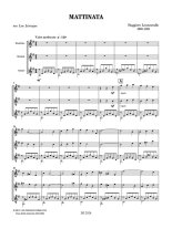 Leoncavallo | Mattinata for guitar, mandolin & mandola