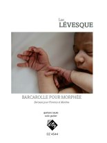 Levesque | Barcarolle pour Morphee for solo guitar