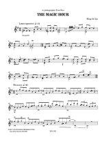 Liu | The Magic Hour for solo guitar