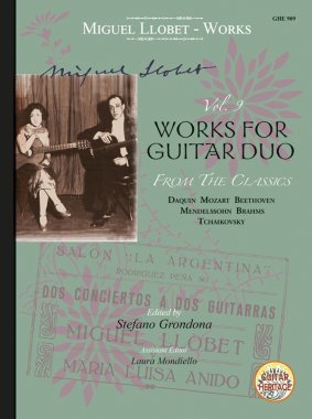 Llobet | Vol. 9 Works for Guitar Duo, From The Classics