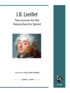 Loeillet | Two Lessons for the Harpsichord or Spinet for 2 guitars