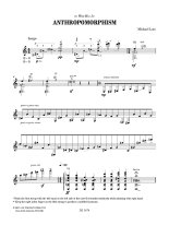 Luis | Anthropomorphism for solo guitar